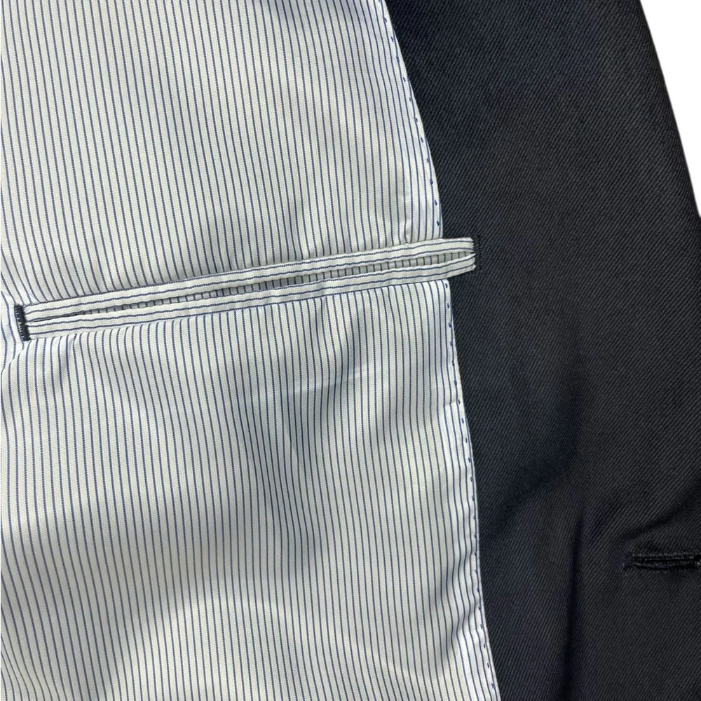 ~ MINT! 1926 Originals Haggar Blazer 100 %‎ Polyester Navy Inside and Out 4…